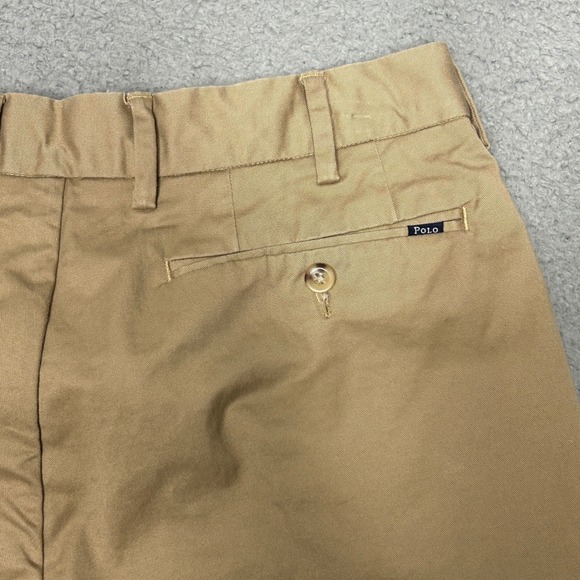 Polo Ralph Lauren Khaki Chino Pants Mens Size 30x32 Stretch Classic Fit Preppy - Picture 14 of 15